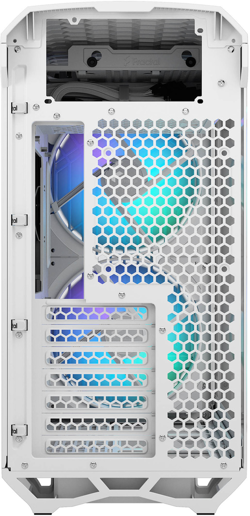 Fractal Torrent Compact TG RGB Mid Tower Gaming Case - White 