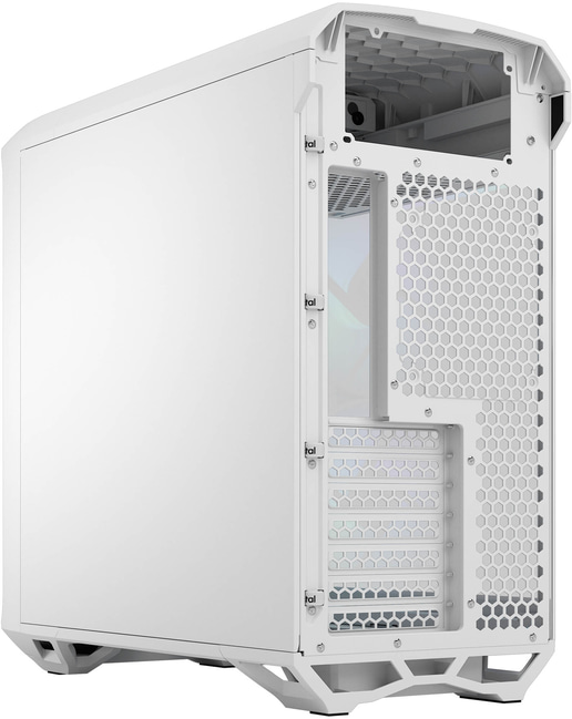 Fractal Torrent Compact TG RGB Mid Tower Gaming Case - White 