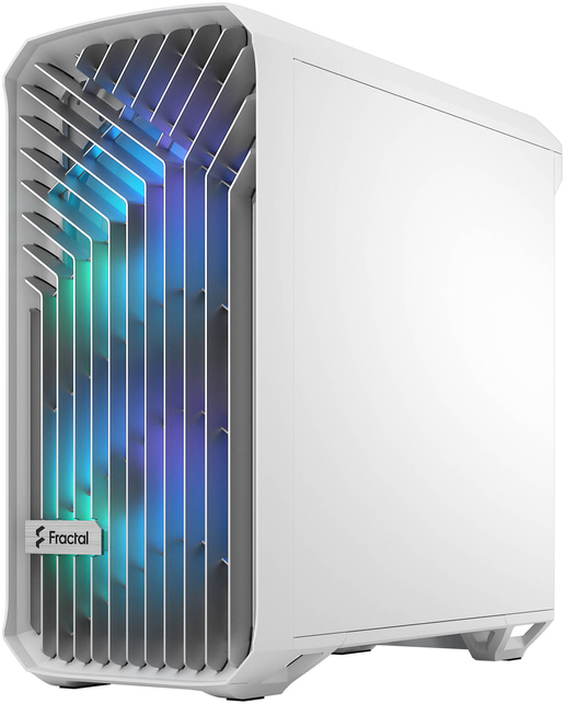 Fractal Torrent Compact TG RGB Mid Tower Gaming Case - White 