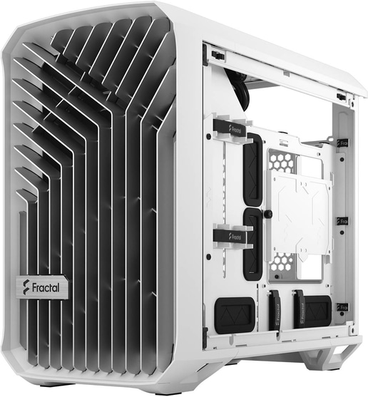 Fractal Torrent Nano TG ITX Gaming Case - White 