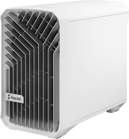 Fractal Torrent Nano TG ITX Gaming Case - White 