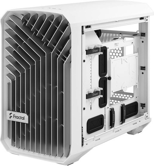 Fractal Torrent Nano TG ITX Gaming Case - White 
