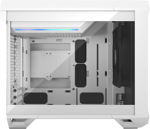 Fractal Torrent Nano TG ITX Gaming Case - White 