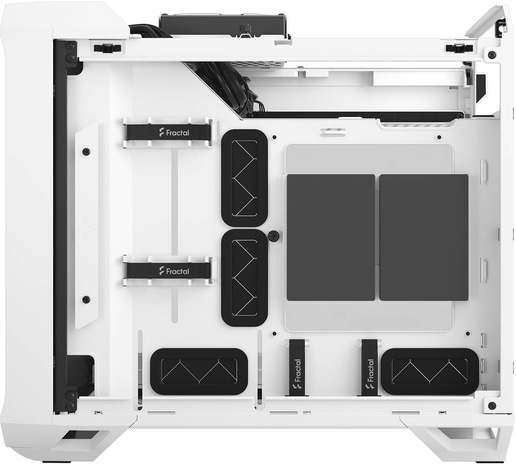 Fractal Torrent Nano TG ITX Gaming Case - White 