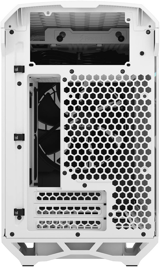 Fractal Torrent Nano TG ITX Gaming Case - White 