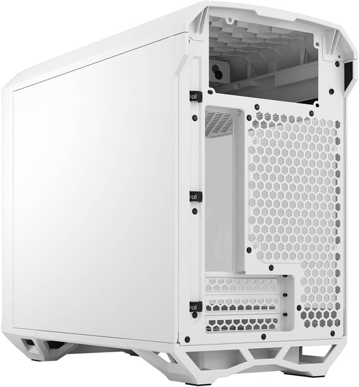 Fractal Torrent Nano TG ITX Gaming Case - White 