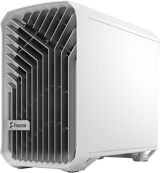 Fractal Torrent Nano TG ITX Gaming Case - White 