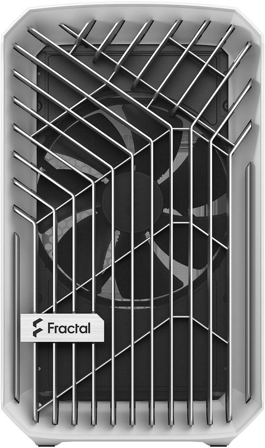 Fractal Torrent Nano TG ITX Gaming Case - White 