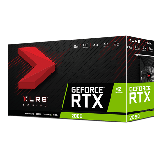 PNY GeForce RTX 2080 XLR8 Gaming OC 8GB Graphics Card