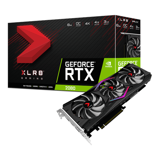 PNY GeForce RTX 2080 XLR8 Gaming OC 8GB Graphics Card