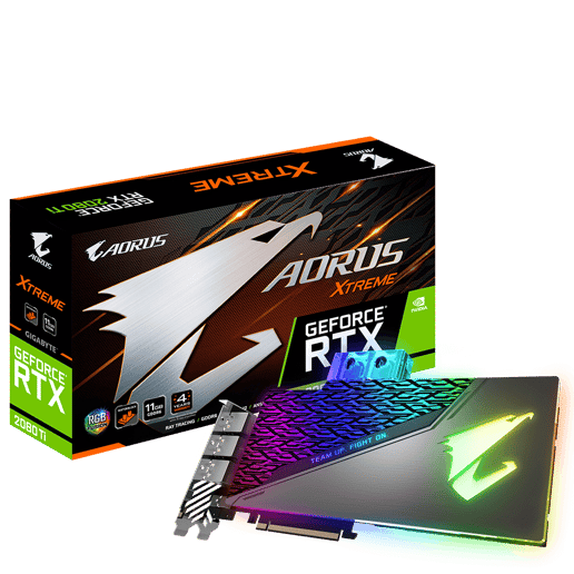 Gigabyte GeForce RTX 2080 Ti Xtreme Waterforce WB OC 11GB Graphics Card