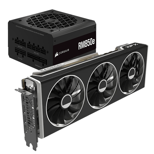 Bundle - XFX Radeon RX 7900 XTX Speedster MERC 310 GPU and 850W