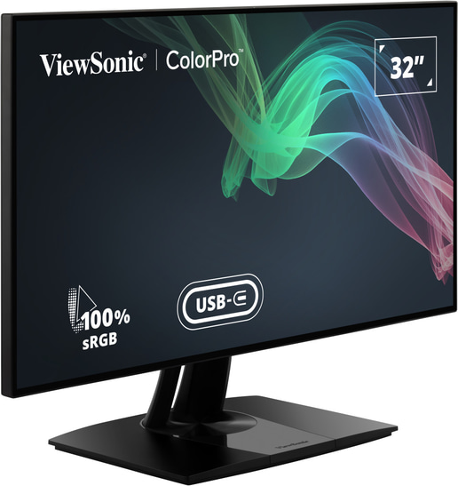ViewSonic ColorPro VP3268a-4K 32 inch IPS Monitor - 3840 x 2160, 5ms, Speakers