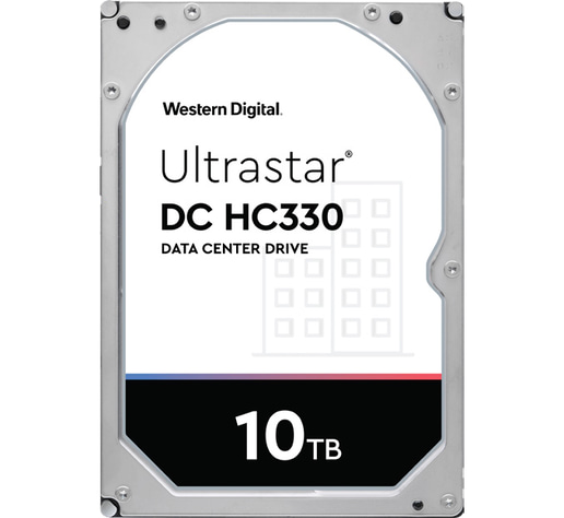 10TB Western Digital Ultrastar DC HC330 3.5" SATA III Hard Drive - 7200RPM