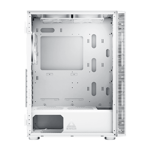 Montech X3 Mesh Mid Tower Gaming Case - White 