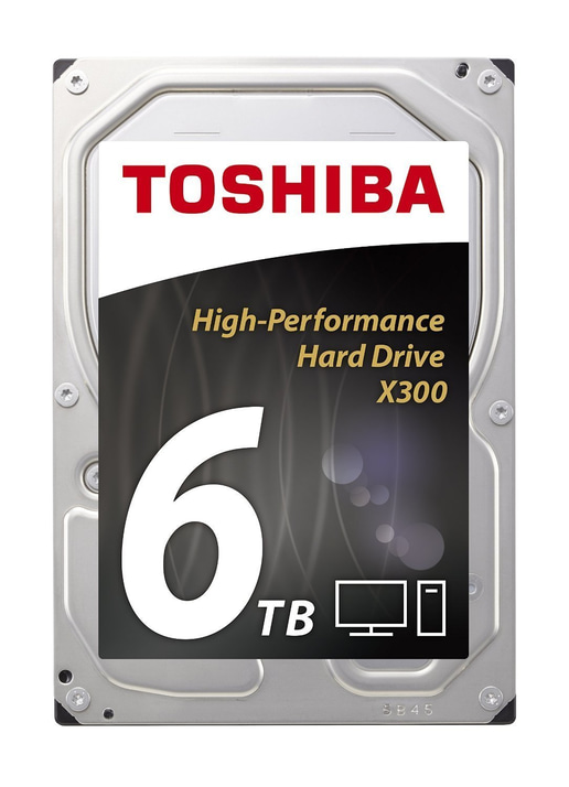 Toshiba X300 6TB SATA III 3.5" Hard Drive - 7200RPM, 128MB Cache