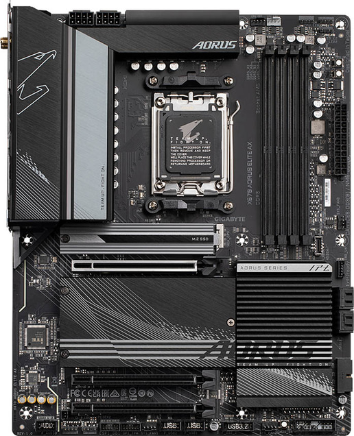 Gigabyte X670 AORUS ELITE AX ATX Motherboard for AMD Socket AM5 CPUs