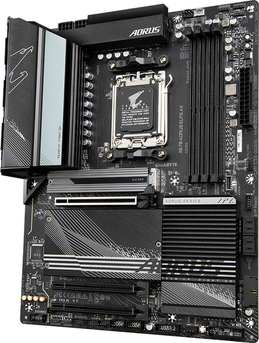 Gigabyte X670 AORUS ELITE AX ATX Motherboard for AMD Socket AM5 CPUs