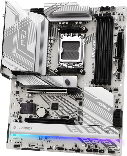 ASRock X870 Pro RS WiFi ATX Motherboard for AMD Socket AM5 CPUs