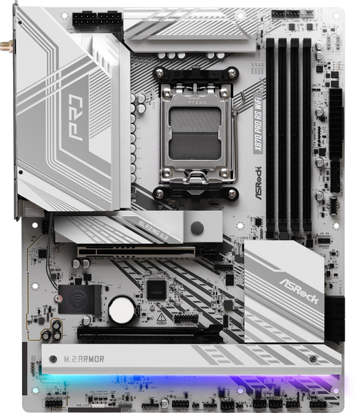 ASRock X870 Pro RS WiFi ATX Motherboard for AMD Socket AM5 CPUs