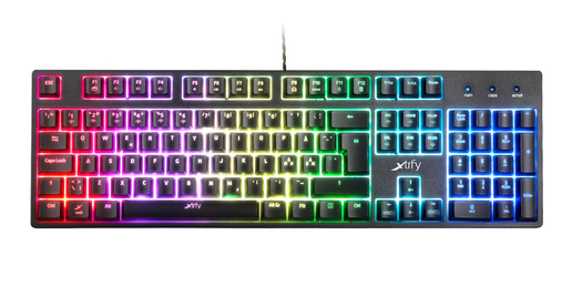 Xtrfy K3-RGB Mem-Chanical USB Gaming Keyboard with RGB Illumination (UK)