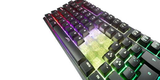 Xtrfy K3-RGB Mem-Chanical USB Gaming Keyboard with RGB Illumination (UK)