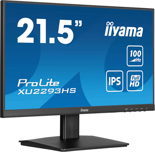 iiyama ProLite XU2293HS 22" Full HD Monitor - IPS, 100Hz, 1ms, Speakers, HDMI