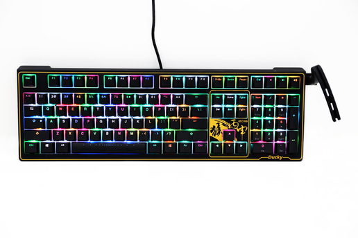 Ducky Year of the Monkey Limited Edition Mechanical Keyboard with Cherry MX Brown Switches & RGB Lighting (UK)