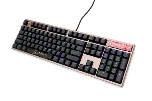 Ducky Year of the Rooster Limited Edition Mechanical Keyboard with Cherry MX Speed Silver Switches (UK Layout)