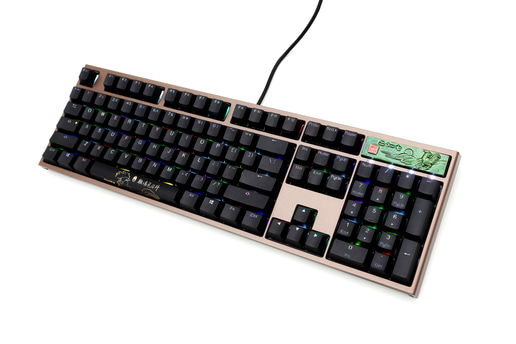 Ducky Year of the Rooster Limited Edition Mechanical Keyboard with Cherry MX Speed Silver Switches (UK Layout)