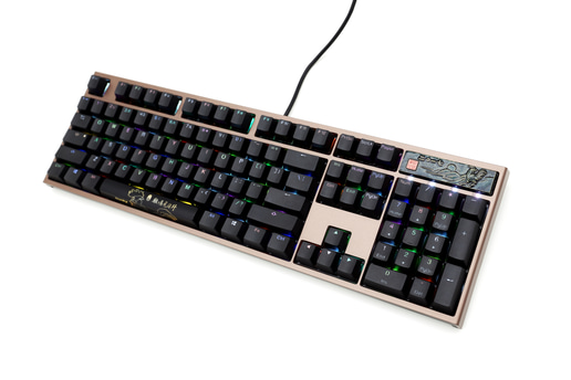 Ducky Year of the Rooster Limited Edition Mechanical Keyboard with Cherry MX Speed Silver Switches (UK Layout)