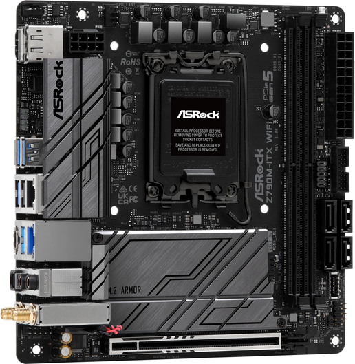 ASRock Z790M-ITX WiFi ITX Motherboard for Intel LGA1700 CPUs