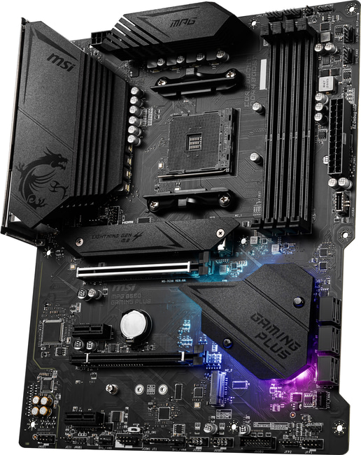 MSI MPG B550 GAMING PLUS AMD Socket AM4 B550 Chipset ATX
