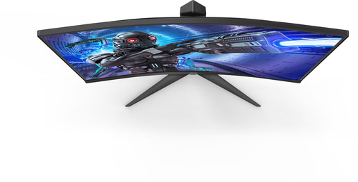 AOC Gaming C32G2ZE BK 31.5 inch Curved Monitor, VA Panel, Full HD