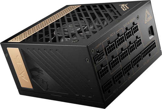 1300W MSI MEG Ai1300P PCIe5 Modular 80 Plus Platinum PSU