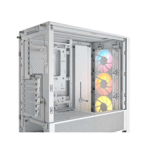 Corsair FRAME 4000D RS ARGB Mid Tower Case - White 