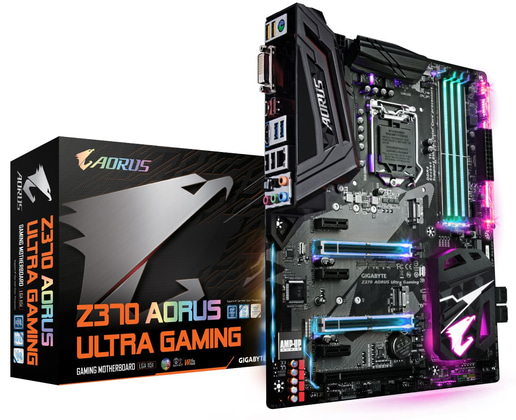 Gigabyte Z370 AORUS Ultra Gaming ATX Motherboard for Intel LGA1151