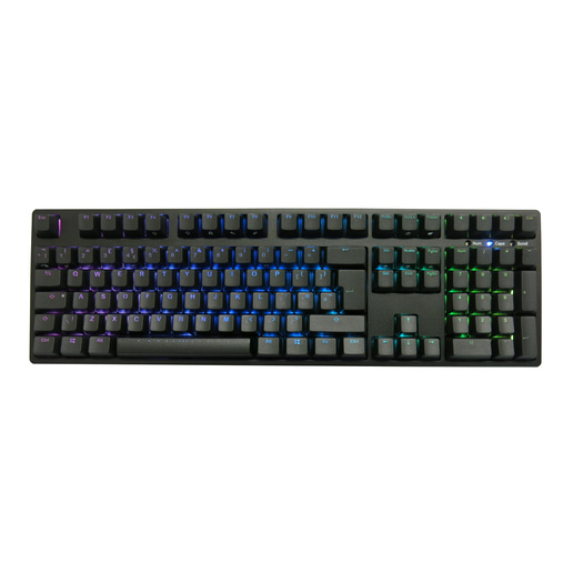 iKBC F108 RGB Mechanical Keyboard with Cherry MX Blue switches (UK Layout)