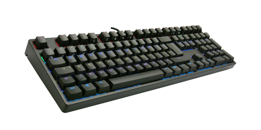 iKBC F108 RGB Mechanical Keyboard with Cherry MX Blue switches (UK Layout)