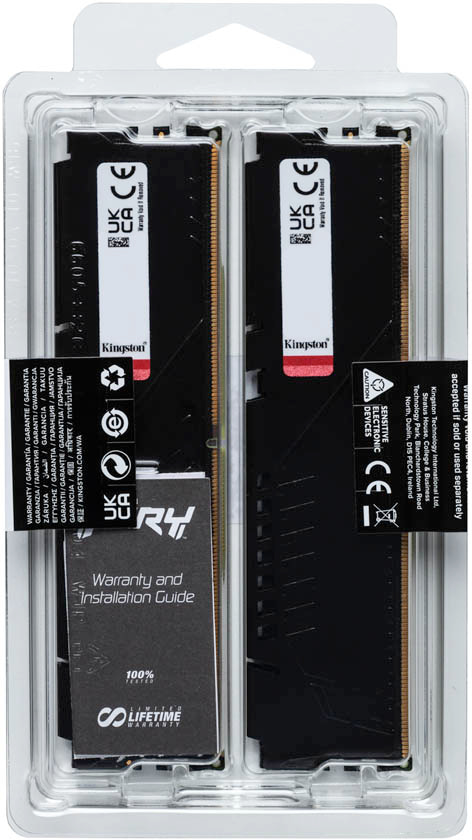 Kingston FURY Beast 32GB DDR5 Dual Channel Desktop Memory DIMM Kit