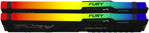 Kingston FURY Beast RGB 32GB (2x16GB) 6000MT/s DDR5 Memory Kit
