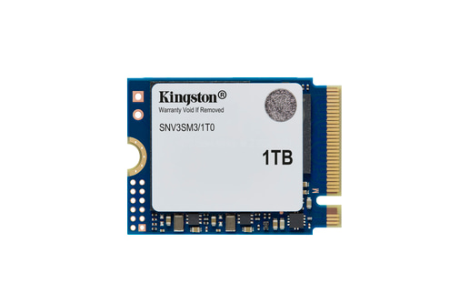 1TB Kingston NV3 M.2 2230 PCI Express 4.0 x4 NVMe Solid State Drive