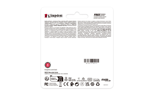 1TB Kingston NV3 M.2 2230 PCI Express 4.0 x4 NVMe Solid State Drive
