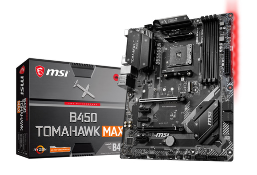 MSI B450 TOMAHAWK MAX ATX Motherboard for AMD AM4 CPUs