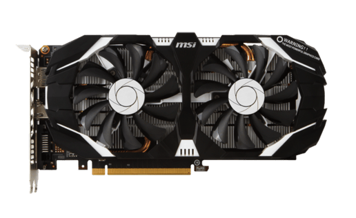 MSI GeForce GTX 1060 OC 3GB Graphics Card