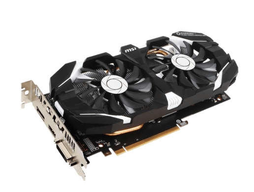 MSI GeForce GTX 1060 OC 3GB Graphics Card