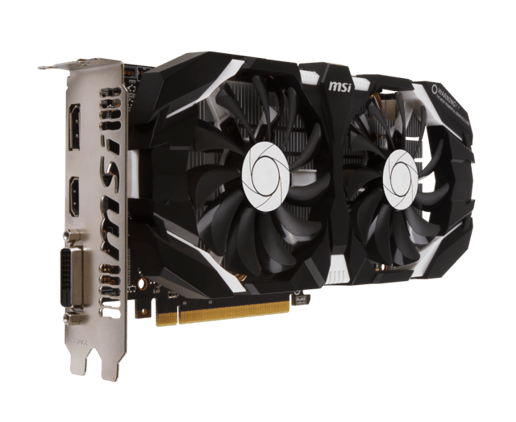MSI GeForce GTX 1060 OC 3GB Graphics Card
