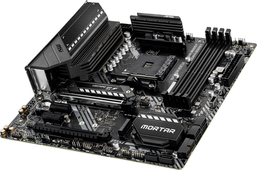 MSI MAG B550M MORTAR mATX Motherboard for AMD AM4 CPUs