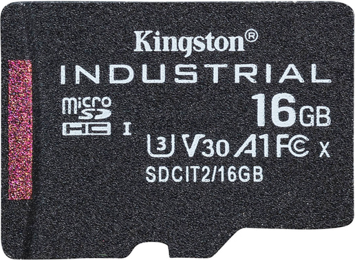 16GB Kingston Industrial UHS-1 (U3) microSD Card 
