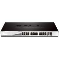 D-Link DGS-1210-28P 28-port Gigabit Smart PoE Switch with 4 SFP Ports